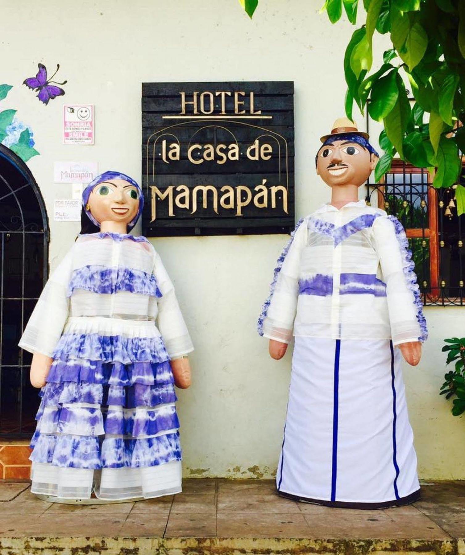 La Casa De Mamapan Hotel Colonial Ауачапан Экстерьер фото